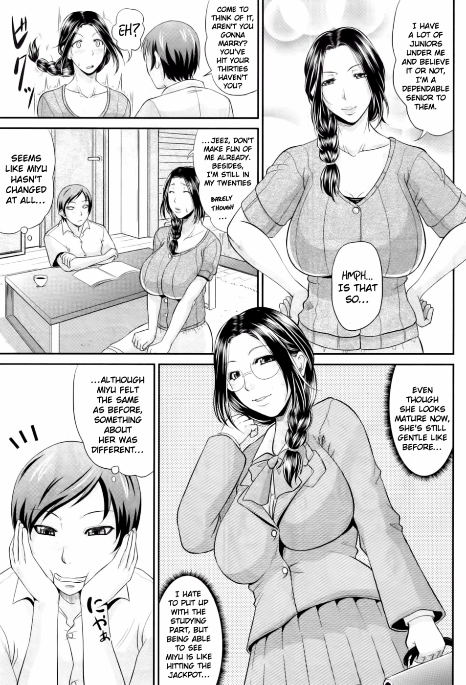 Hentai Manga Comic-Me and Her, Now and Then-Read-3